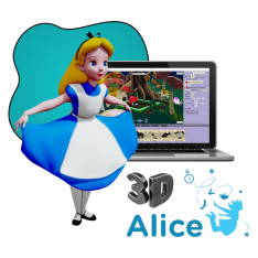 Alice 3d - КИБЕРшкола программирования для детей, компьютерные курсы для школьников, начинающих и подростков - KIBERone г. Невьянск