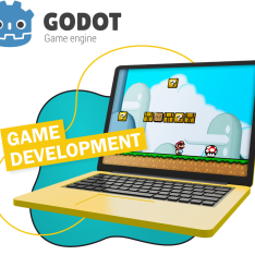 Godot.  Основа создания легендарных игр - КИБЕРшкола программирования для детей, компьютерные курсы для школьников, начинающих и подростков - KIBERone г. Невьянск