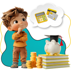 Финансовый интеллект вместе KIBERone - КИБЕРшкола программирования для детей, компьютерные курсы для школьников, начинающих и подростков - KIBERone г. Невьянск