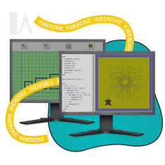 Исполнители чертежник и черепашка - КИБЕРшкола программирования для детей, компьютерные курсы для школьников, начинающих и подростков - KIBERone г. Невьянск