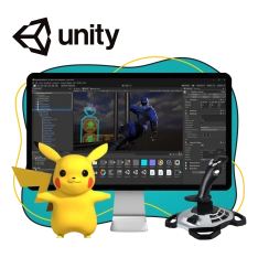 Мир игр на Unity 2D на популярном движке + AI-помощники - КИБЕРшкола программирования для детей, компьютерные курсы для школьников, начинающих и подростков - KIBERone г. Невьянск