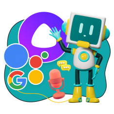 Голосовой помощник Алиса - КИБЕРшкола программирования для детей, компьютерные курсы для школьников, начинающих и подростков - KIBERone г. Невьянск