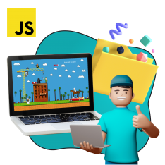 Программирование на JavaScript. Учимся создавать игры! - КИБЕРшкола программирования для детей, компьютерные курсы для школьников, начинающих и подростков - KIBERone г. Невьянск