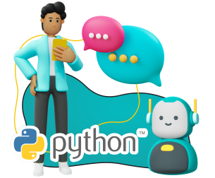 Умный чат-бот на Python - Школа программирования для детей, компьютерные курсы для школьников, начинающих и подростков - KIBERone г. Невьянск
