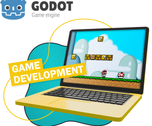 Godot.  Основа создания легендарных игр - КИБЕРшкола программирования для детей, компьютерные курсы для школьников, начинающих и подростков - KIBERone г. Невьянск